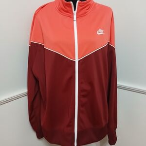 Nike Women's Red and Orange Jacket